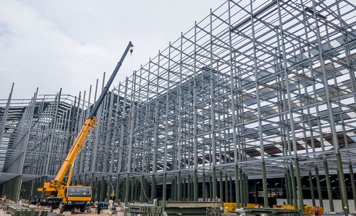 سازنده انواع اسکلت ساختمانی و سوله های صنعتی